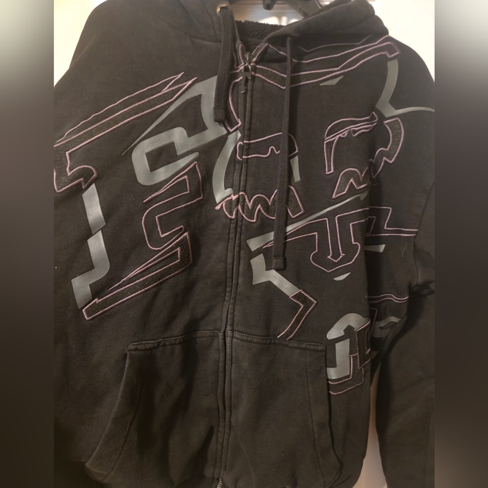 Fox Black Fleece Jacket